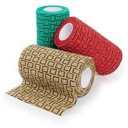 Obinadlo elast. SafeVet 10cmx4,5m mix Kruuse 1ks