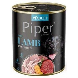 Piper Dog konz. Adult s jehněčím a mrkví 800g