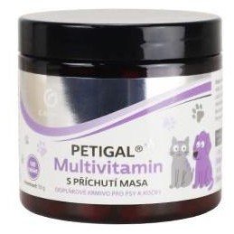 Petigal Multivitamín pro psy a kočky 100tbl Galmed