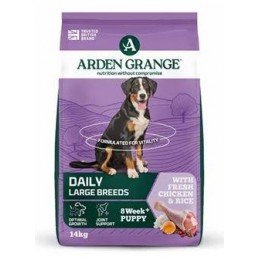 Arden Grange Dog Puppy/Junior Large with Chic&Rice14kg