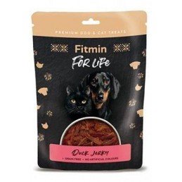 Fitmin FL dog,cat poch. Kachní jerky 70g