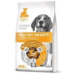 thePet+ Dog Poultry Hearts Training Treats 400g