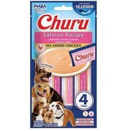 Churu Dog Fish Salmon Recipe 4x14g