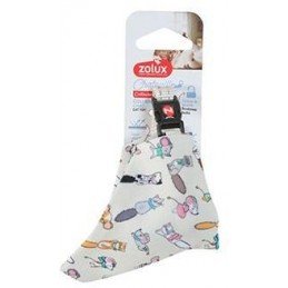 Obojek kočka CHATOUILLE se šátkem Zolux