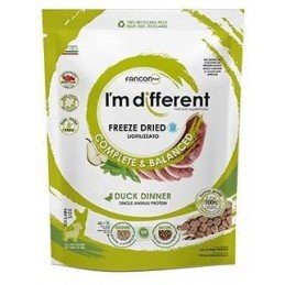 I´M DIFFERENT krmivo mrazem suš. Raw Duck Dinner 156g