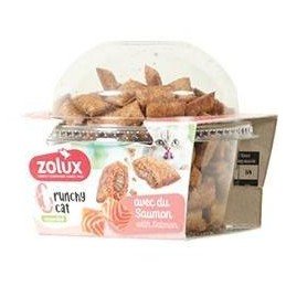 Pochoutka kočka CRUNCHY Losos 80g Zolux