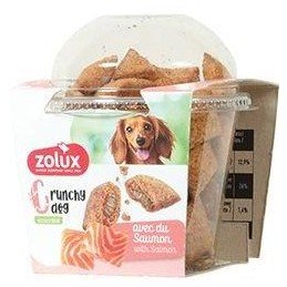 Pochoutka pes CRUNCHY Losos 75g Zolux