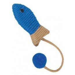 Hračka kočka GRIBOUILLE Ryba modrá Zolux