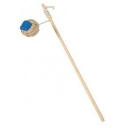 Hračka kočka GRIBOUILLE Udice s míčkem modrá Zolux