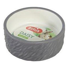 Miska keramická DAISY hlodavec 200ml šedá Zolux