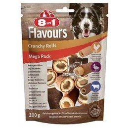 Pochoutka 8in1 Flavours Crunchy Rolls 200g MEGA PACK