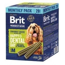 Brit Premium Dog by Nature Dental Snacks M 28ks