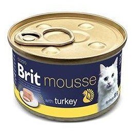 Brit Premium Cat by Nature Mousse Turkey 85g