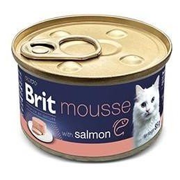 Brit Premium Cat by Nature Mousse Salmon 85g
