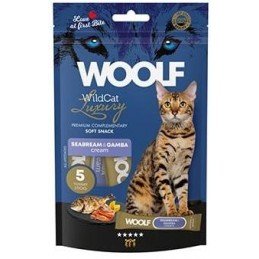 WOOLF WildCat Cream Luxury Seabream&Gamba 5x14g