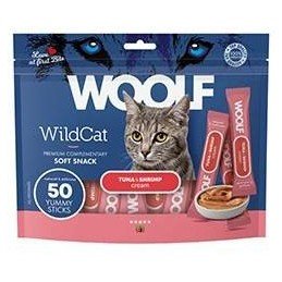 WOOLF WildCat Cream Regular Tuna&Shrimp 50x14g