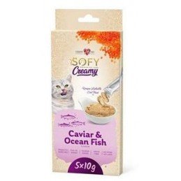 Pochoutka Aiko Cat SOFY Creamy Caviar&Ocean Fish 5x10g