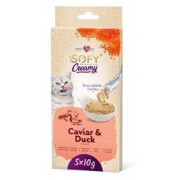 Pochoutka Aiko Cat SOFY Creamy Caviar&Duck 5x10g