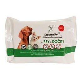 TraumaPet Ag ubrousky vlhčené 30ks