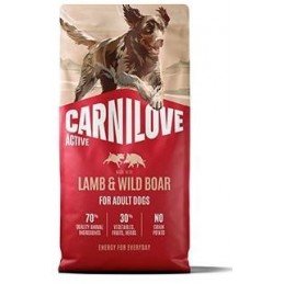 Carnilove Dog Active Dry Lamb&Wild Boar Adult AB 12kg