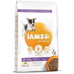 Iams Dog Puppy Small&Medium Chicken 12kg