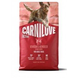 Carnilove Dog Active Dry Venis&Rein&Wild AdultAB 4kg