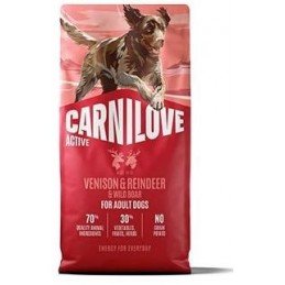 Carnilove Dog Active Dry Venis&Rein&Wild AdultAB12kg