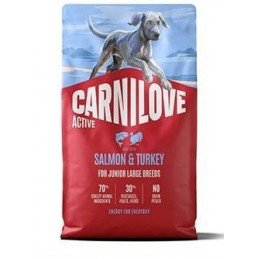 Carnilove Dog Active Dry Salmon&Turkey Junior LB 4kg