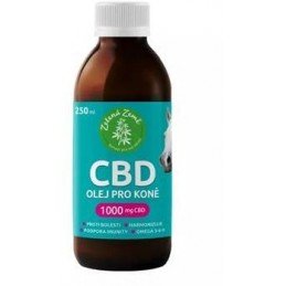 CBD olej pro koně 1000mg, 250ml