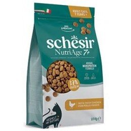 Schesir Cat Monoprotein NutriAge 7+ kuře 1,5kg