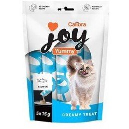 Calibra Joy Cat Yummy Salmon Treat 5x15g