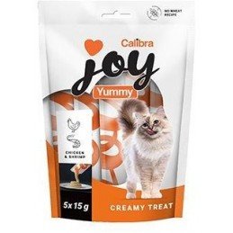 Calibra Joy Cat Yummy Chicken & Shrimp Treat 5x15g