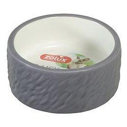 Miska keramická DAISY hlodavec 100ml šedá Zolux