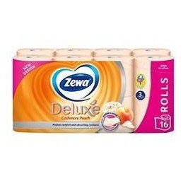 Wc toaletní papír Zewa Deluxe Cashmere Peach 3vrs.16ks
