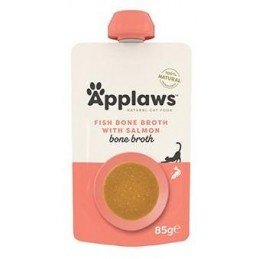 Applaws Cat kapsa Adult Broth rybí vývar s lososem 85g