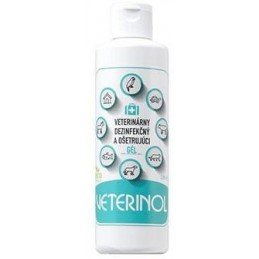 VETERINOL ošetřující a dezinfekční gel 250ml