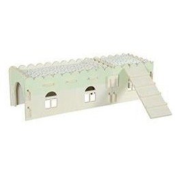 Domeček COSY dřevěný s přístavbou králík 9mm Zolux