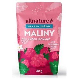 Allnature Malina sušená mrazem celá 30g