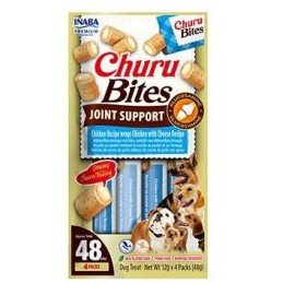 Churu Dog Bites Joint Supp.Chick.wraps Chick&Ches4x12g