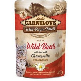 Carnilove Cat Pouch Wild Boar & Chamomile 85g