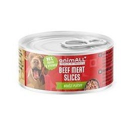animALL konzerva pes Hovězí plátky 80g