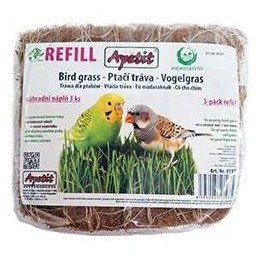 Apetit ptačí tráva REFILL náhr.rohož,semínka 3x30g