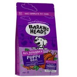 BARKING HEADS All Hounder Puppy Days Turkey 2kg