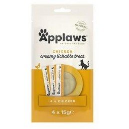 Applaws Cat poch. Creamy Puree kuřecí 4x15g