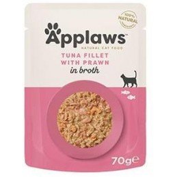 Applaws Cat kapsa Adult Broth tuňák s krevetami 70g