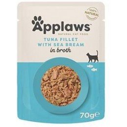 Applaws Cat kapsa Adult Broth tuňák s pražmou 70g