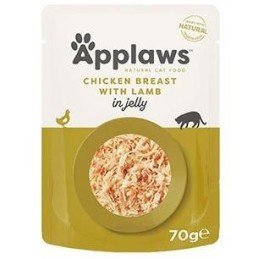 Applaws Cat kapsa Adult Jelly kuř.prsa s jehněčím 70g