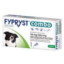 Fypryst combo spot-on 134/120,6mg pes střední 1 pip