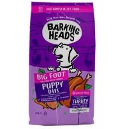 BARKING HEADS Big Foot Puppy Days Turkey 6kg