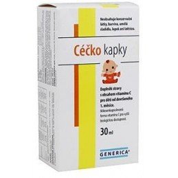 Céčko kapky děti od 1m+ 30ml Generica